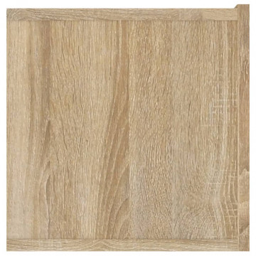 Comode TV, 2 buc., stejar sonoma, 80x30x30 cm, lemn compozit - Img 7
