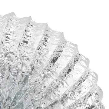 Conductă de ventilație, 6 m, Ø10 cm, aluminiu - Img 7