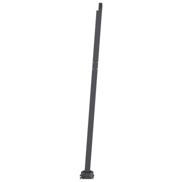 Copertină automată cu LED&senzor vânt, albastru&alb, 450x350 cm - Img 6