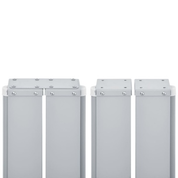 Copertină laterală retractabilă, albastru, 100 x 600 cm - Img 11