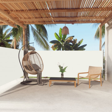 Copertină laterală retractabilă, crem, 140x600 cm - Img 1