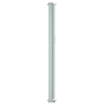 Copertină laterală retractabilă de terasă, gri, 180x600 cm - Img 5