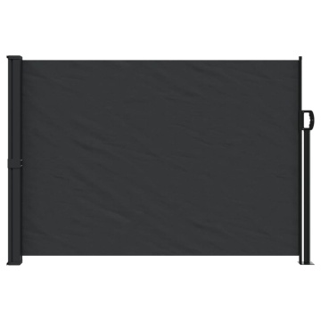 Copertină laterală retractabilă, negru, 140x600 cm - Img 3