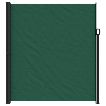 Copertina laterală retractabilă, verde închis, 220x500 cm - Img 3