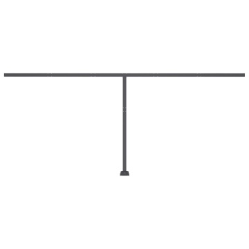 Copertină retractabilă manual cu LED, galben și alb, 500x300 cm - Img 7