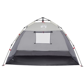 Cort camping 2 persoane gri impermeabil setare rapidă - Img 5