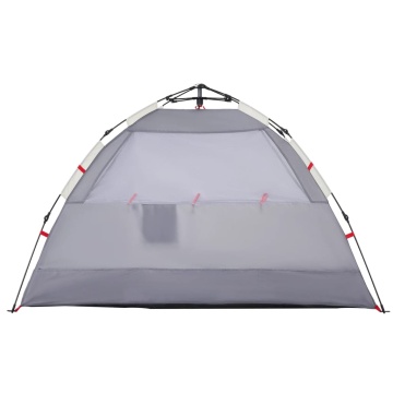 Cort camping 2 persoane gri impermeabil setare rapidă - Img 7