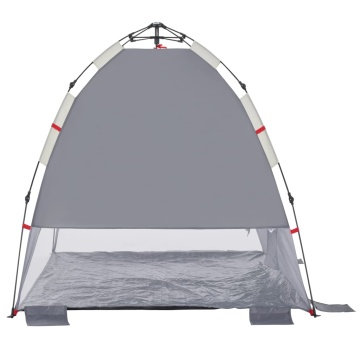 Cort camping 2 persoane gri impermeabil setare rapidă - Img 6