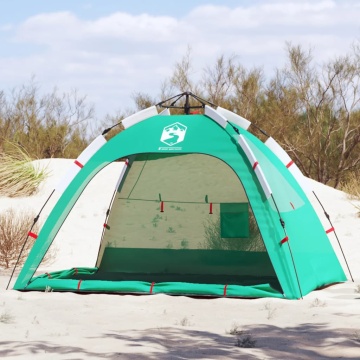 Cort camping 2 persoane verde marin impermeabil setare rapidă - Img 1