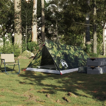 Cort camping pentru 2 persoane, camuflaj, impermeabil - Img 3