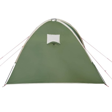 Cort de camping cupolă pentru 8 persoane, verde, impermeabil - Img 7