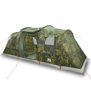 Cort de camping tunel pentru 4 persoane, camuflaj, impermeabil - Img 2
