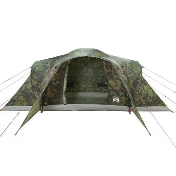Cort de familie cupolă pentru 6 persoane, camuflaj, impermeabil - Img 5