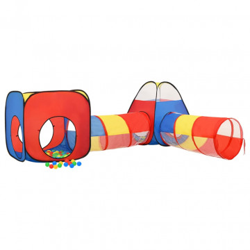 Cort de joacă pentru copii, multicolor, 190x264x90 cm - Img 4