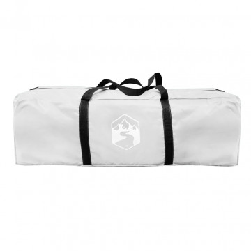 Cort de petrecere, alb, 360x360x215 cm, tafta 185T - Img 6