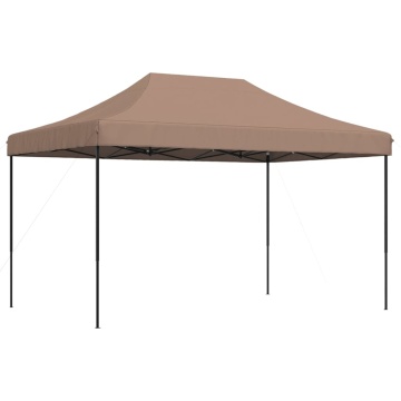 Cort de petrecere pliabil Pop-Up, 440x292x315 cm, maro - Img 8