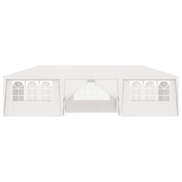 Cort de petrecere profesional cu pereți antracit 4x9 m 90 g/m² - Img 3