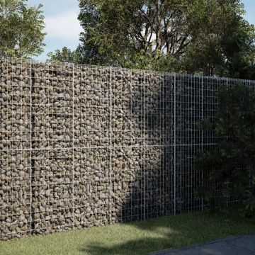 Coș gabion cu capac, 200x50x200 cm, fier galvanizat - Img 1