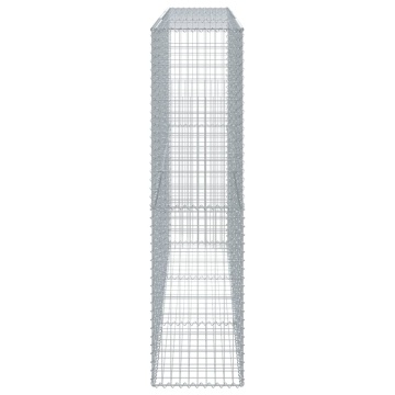 Coș gabion cu capac, 300x50x200 cm, fier galvanizat - Img 4