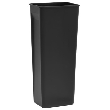 Coș gunoi cu pedală, anti-amprentă, negru, 30L, oțel inoxidabil - Img 7