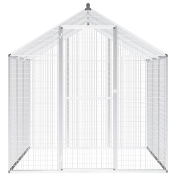 Coteț păsări de exterior, 183 x 178 x 194 cm, aluminiu - Img 2