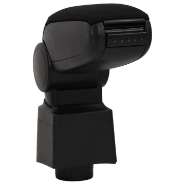 Cotieră auto, negru, 12x34x(35-47) cm ABS - Img 2