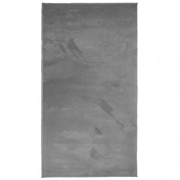 Covor „OVIEDO”, fire scurte, antracit, 60x110 cm - Img 2