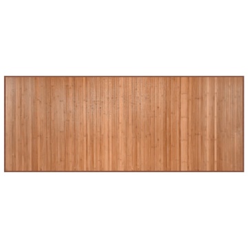 Covor dreptunghiular, natural, 80x200 cm, bambus - Img 2