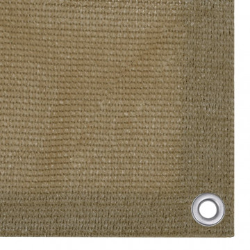 Covor pentru cort, taupe, 200x200 cm - Img 2