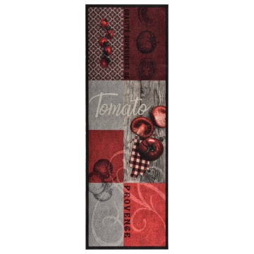 Covoraș de bucătărie, lavabil, model Tomato, 60x180 cm - Img 1