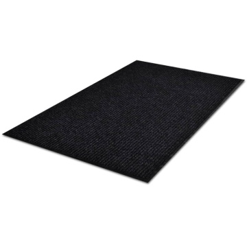 Covoraș de ușă, negru, 117x220 cm, PVC - Img 3