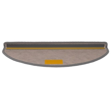 Covoraș scări autoadeziv 15 buc platină 65x21x4 cm aspect sisal - Img 8