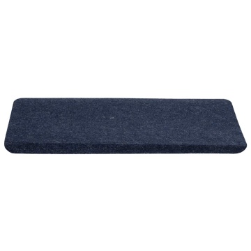 Covorașe scară autoadezive 30 buc Albastru 65x24,5x3,5 cm - Img 3