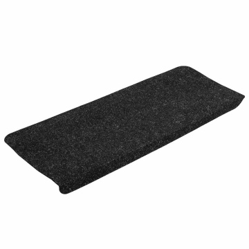 Covorașe scară autoadezive 30 buc Antracit 65x24,5x3,5 cm - Img 2