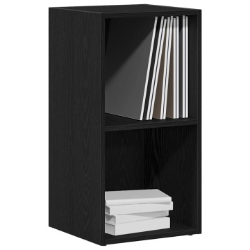 Cutie de depozitare LP Stejar negru 71x34x36 cm Lemn prelucrat - Img 4