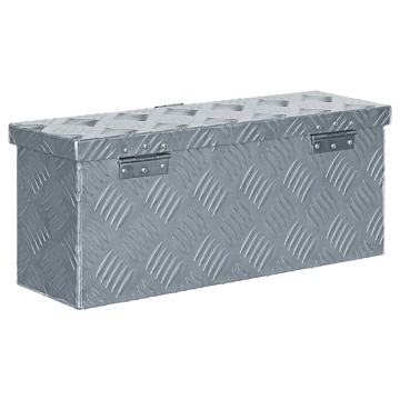 Cutie din aluminiu, 48,5 x 14 x 20 cm, argintiu - Img 3