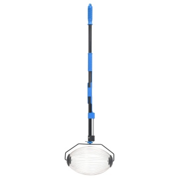 Dispozitiv de colectare nuci, albastru, 127 cm, oțel - Img 2