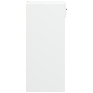 Dulap, alb, 40x42,5x93 cm, lemn prelucrat - Img 8