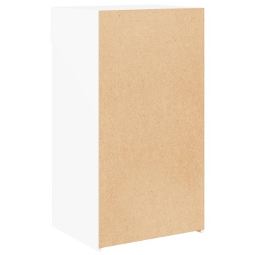 Dulap, alb, 50x42,5x93 cm, lemn prelucrat - Img 5