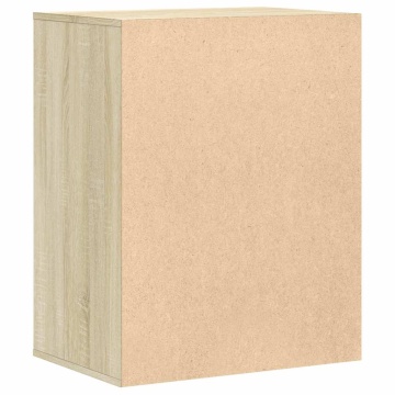 Dulap colț cu sertare stejar sonoma 60x41x76 cm lemn prelucrat - Img 6