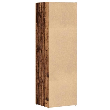 Dulap cu cărți din lemn vechi 36x30x114 cm din lemn prelucrat - Img 6