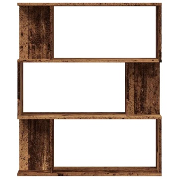 Dulap cu cărți din lemn vechi 80x24x96 cm lemn prelucrat - Img 4