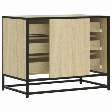 Dulap cu sertare, stejar sonoma, 70x41x56 cm, lemn compozit - Img 6