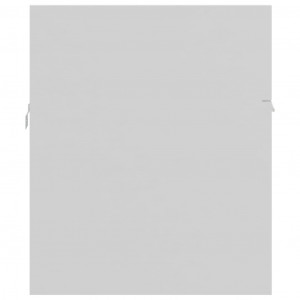 Dulap de chiuvetă, alb, 90x38,5x46 cm, PAL - Img 5