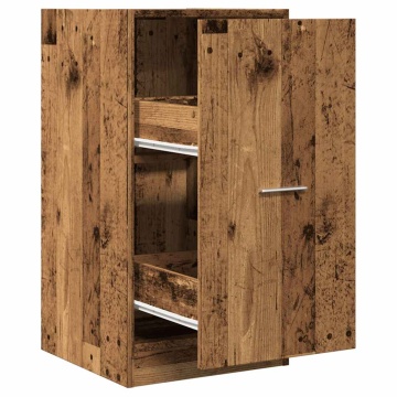 Dulap de farmacie, lemn vechi, 40x41x77,5 cm, lemn prelucrat - Img 2