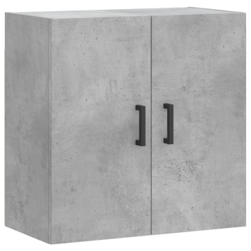 Dulap de perete, gri beton, 60x31x60 cm, lemn compozit - Img 2