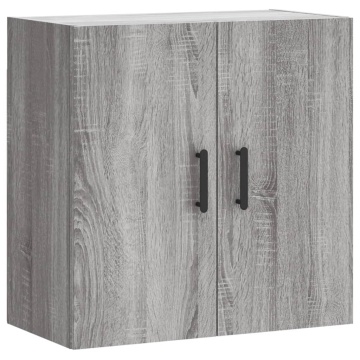 Dulap de perete, gri sonoma, 60x31x60 cm, lemn compozit - Img 2