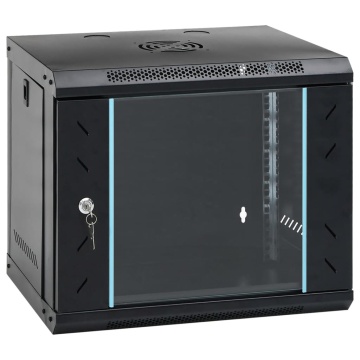 Dulap de server montat pe perete, 9U, 19 IP20, 53x40x45 cm - Img 1