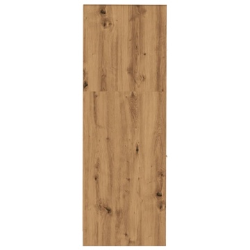 Dulap farmacie, stejar artizanal, 30x41x118 cm, lemn prelucrat - Img 5