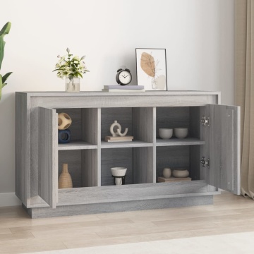 Dulap, gri sonoma, 102x35x60 cm, lemn compozit - Img 3